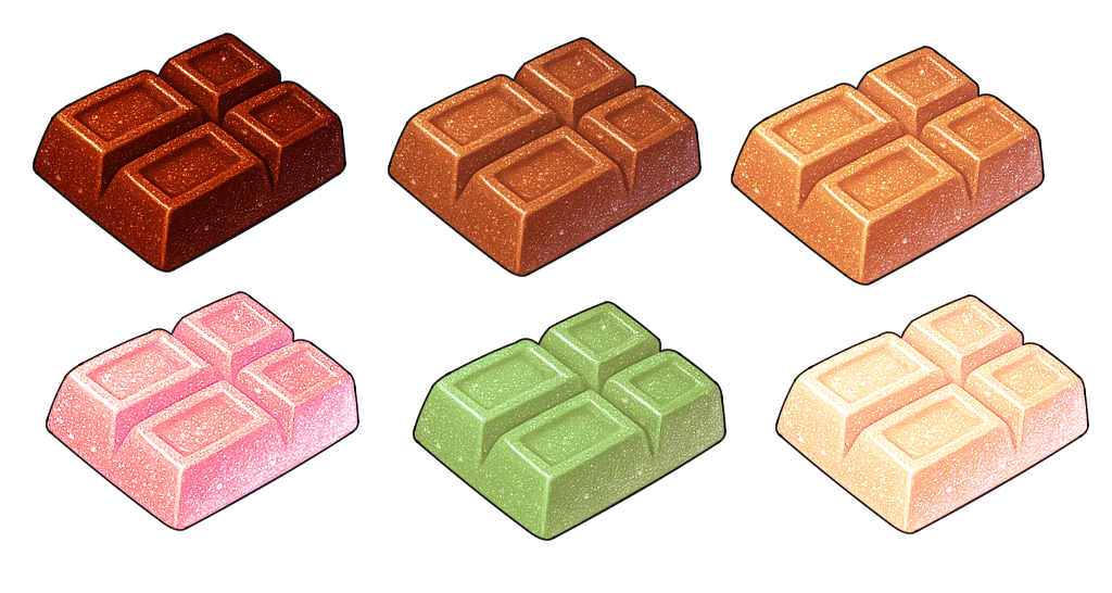 スイーツのフリー小物素材|ケーキ・デザート・食べ物イラスト・無料・商用利用OK・高解像度