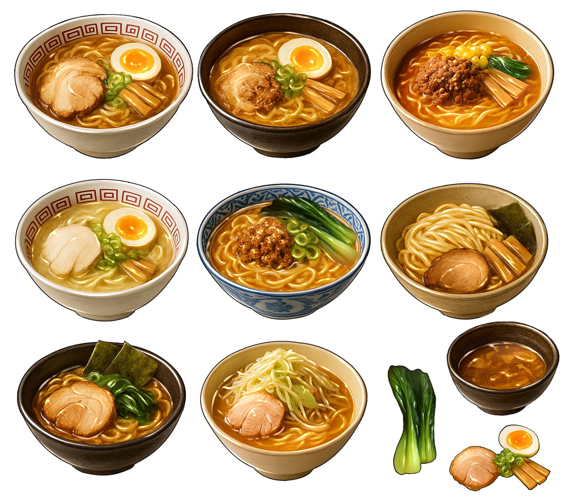 食べ物の小物素材